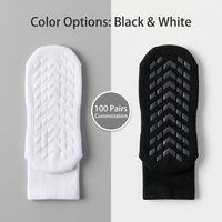 Chaussettes de sport antidérapantes pour le football, chaussettes de compression athlétiques antidérapantes pour hommes et femmes, yoga, basketball, automne