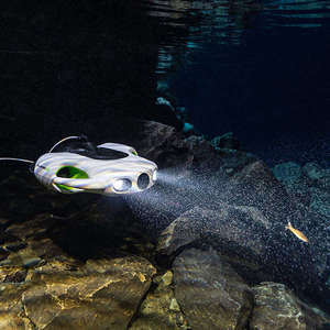 Youcan Robot 100M <span class=keywords><strong>ROV</strong></span> BW Space Pro, Dron <span class=keywords><strong>Submarino</strong></span> con Cámara 4K UHD, Luces LED, Control por Aplicación, Transmisión de Señal Estable, <span class=keywords><strong>Submarino</strong></span> RC - Product Image 6