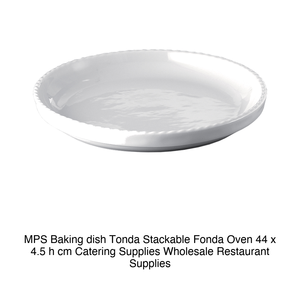 ถาดอบ MPS รุ่น Tonda แบบซ้อนได้ ขนาด 44 x 4.5 ซม. สำหรับเตาอบ Fonda อุปกรณ์จัดเลี้ยง ขายส่ง อุปกรณ์ร้านอาหาร - Product Image 2