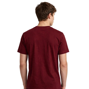 T-shirt en coton 100% imprimé sur mesure, coupe classique, col rond, tricoté, confortable, pour homme, tendance, saison estivale, fabriqué au Bangladesh. - Product Image 3