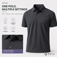 Camiseta Polo Ligera de Alto Rendimiento JNEI, 150g, Secado Rápido, Protección Solar, Fácil Cuidado, Estilo Casual de Negocios, para Golf