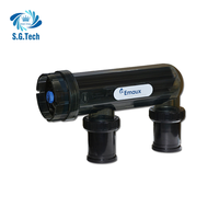 Générateur de chlore au sel noir Water Crown Hayward Chlorinator pour piscine, système de désinfection par électrolyse ABS pour eau salée SG42