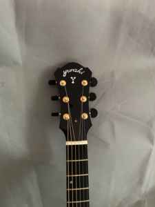 Yunzhi hecho a mano 3A guitarra <span class=keywords><strong>de</strong></span> <span class=keywords><strong>Jazz</strong></span> <span class=keywords><strong>de</strong></span> arce sólido con diapasón <span class=keywords><strong>de</strong></span> ébano mejor producto acústico - Product Image 6