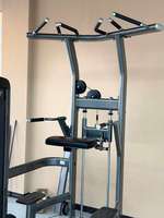 Machine de musculation lombaire professionnelle à charges guidées, robuste, pour entraînement de force, mouvement fluide