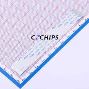 FFC-0.5-14-100-A-4-8 FFC Cable (Flexible Flat Cable) P=0.5mm Connector 14P 0.5mm 0.3mm Non-Inverting - Product Image 1