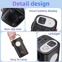 Station d'alimentation portable haute capacité 60000mAh 100W 65W avec écran LED et support de charge rapide pour le camping et les aventures en plein air