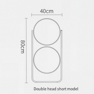 Lámparas de Pie Decorativas de Lujo al por Mayor, Lámpara de Pie LED de Bola, Decoración para el Hogar, Acrílico y Vidrio para Sala de Estar Moderna - Product Image 2