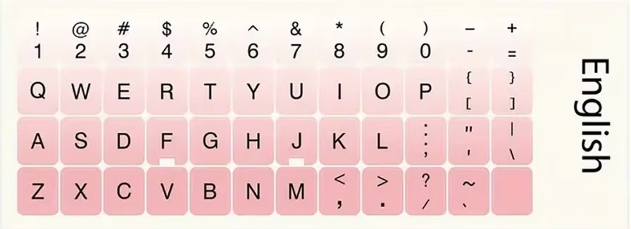 Gradient Pink-English