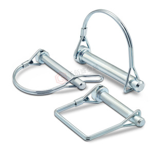Épingles de sécurité carrées de type D Qianbaisheng, en acier Q235 zingué, grade A, niveau 4.8, norme GB13829.3, usage général - Product Image 1
