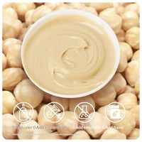 Pâte de noisettes pelées Zhejiang saveur originale 100g pot température ambiante ingrédient de pâtisserie garniture pour pain beurre de noisettes macaron