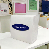 Serviettes en papier jetables de haute qualité, 2 plis, effet lin, pour hôtels, prix abordable, élégantes, blanches, 4/6/8
