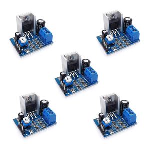 โมดูลขยายเสียง TDA2030A 6-12V 18W บอร์ดขยายกำลังเสียงสำหรับแหล่งจ่ายไฟ DC ระบบลำโพงแบบ DIY - Product Image 1