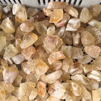 Pierres semi-précieuses brutes naturelles en gros, citrine dorée du Brésil, cristaux bruts pour la décoration