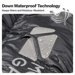 Mobi สวนถุงนอนน้ำหนักเบา B1200, ถุงนอนน้ำหนักเบาทนทานต่อความหนาวเหมาะสำหรับการตั้งแคมป์กลางแจ้ง - Product Image 4