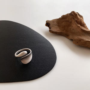 Anillo de Metal Irregular Color Dorado, Anillo Abierto Irregular para Mujer y Hombre, Anillo de Moda Hip Hop, Joyería Ajustable, Regalos - Product Image 6