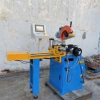 Machine de découpe de tuyaux CNC, alimentation automatique, machine de découpe de tuyaux ronds et carrés, découpe d'angle réglable en métal