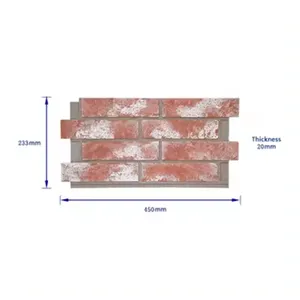 NEU 2024热卖3D面板石材墙板人造聚氨酯石材面板PU石材墙板