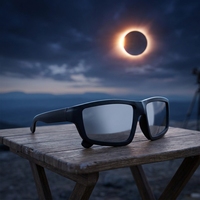 Lunettes d'éclipse solaire de haute qualité certifiées ISO Lunettes d'éclipse 2024