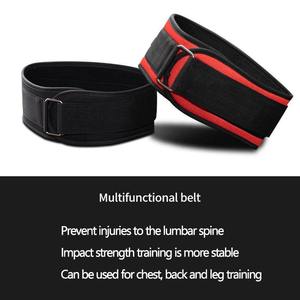 Großhandel Custom Logo Nylon Buckle Gym Gewichtheben Trainings gürtel für Männer Frauen Workout Powerlifting Gürtel für Erwachsene Training
