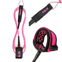 Double Surf Coil Longboard Gear avec Leash de Surf Rotatif pour Planche Droite, Attache Cheville, Accessoire d'Outil de Surf pour Activités Aquatiques
