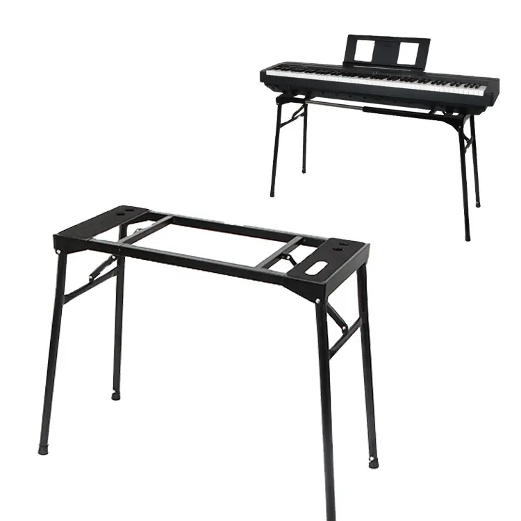 Soporte plegable para teclado de Q-250, soporte para teclado electrónico de 54/61 teclas