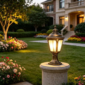 Customized European Retro Garden <b>Lighting</b> Sensor <b>Motion</b> Waterproof IP65 LED Electric Landscape Decoration <b>Lighting</b> - Product Image 3