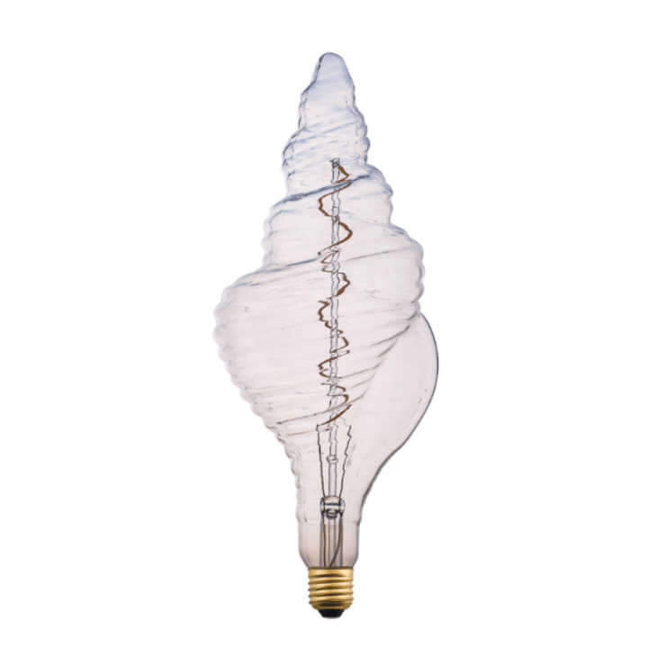 Antique Vintage Style LED Glass Bulb Lamps Sea Snail Lampshade with Festive Christmas Decorative Lighting Incandescent Bulbs