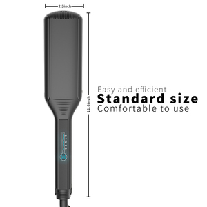 Lisseur à cheveux OEM <span class=keywords><strong>Max</strong></span> Hair <span class=keywords><strong>Irons</strong></span>, plaques en titane extra larges de 2,2 pouces, lisseur électrique professionnel, écran LED pour hôtel - Product Image 6