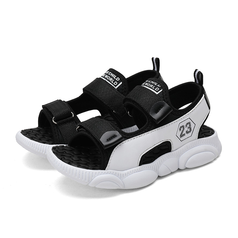 Летняя мягкая Нескользящая спортивная обувь на резиновой подошве для мальчиков на высоком каблуке
