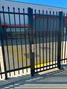 Paneles de <span class=keywords><strong>Cerca</strong></span> Metálica Perforada de Alta Seguridad, Anti-Escalada, con Protección de Privacidad, Acero Galvanizado con Recubrimiento en Polvo, para Delimitación de Límites - Product Image 2