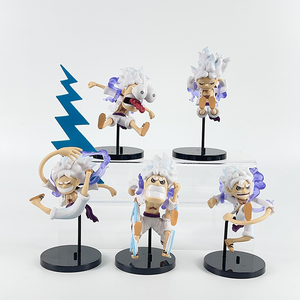 10cm Mini Anime Figura de Acción Set Nika One Pieced Monkey D. Figura DE ACCIÓN Luffy Nika Gear 5 - Product Image 4