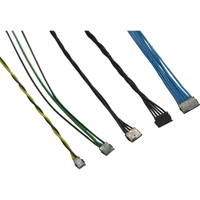Ensemble de faisceau de câbles sur mesure ultra-mince à pas de 1,0 mm, référence d'origine 212132-0006 avec câble FEP UL10064 28AWG
