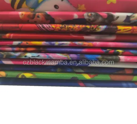 Bolsa oxford para escola, 100% poliéster à prova d'água pvc revestimento 600d desenho animado