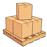 Cartons d'expédition à bas prix vers les États-Unis |   Service de fret maritime et DDP ZIM Express