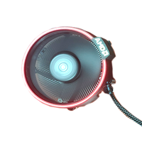 Vente directe du fabricant, refroidisseur de processeur AMD AM4 AM5 Wraith Prism original, ventilateur de refroidissement, dissipateur thermique, radiateur avec connecteur RGB 4 broches