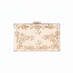 Bolso de Mano Bordado a Mano con Cuentas y Diamantes, Estilo Retro, Bolso de Fiesta con Cristal, Tendencia 2024 - Product Image 1