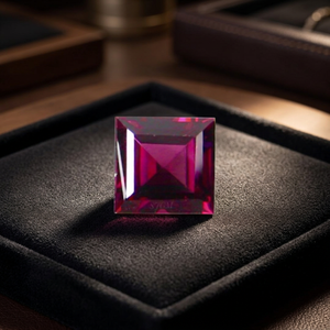 Granat Rhodolite Naturel Taillé Carré 2mm Certifié IGI Prix Usine Vente en Gros Haute Qualité Pierre Précieuse Facettée Non Montée 0.06 Carat Par Pièce - Product Image 4
