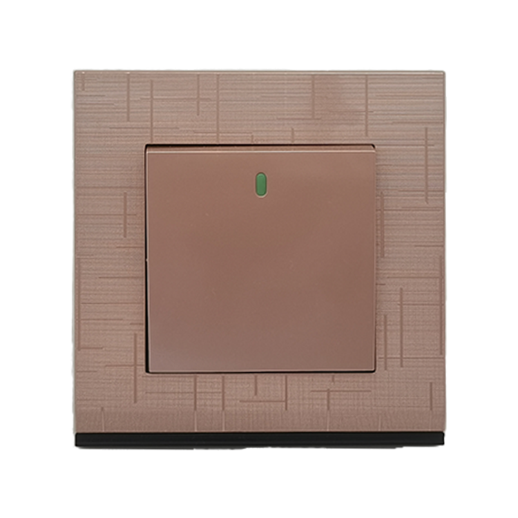China Manufacturer UK Standard Electrical Wall Switch 3Gang 2Way Modern Light Electrical Wall Switches