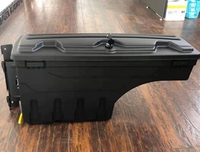 Boîtes de rangement noires de haute qualité pour accessoires 4x4 de style sportif, boîte à outils rotative en plastique de remplacement, installation facile pour un excellent rendement