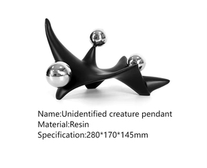 Environmental <b>Protection</b> Bedside <b>Table</b> Decorative Painting Ornaments Hotel Model Room Soft Furnishings - Product Image 3