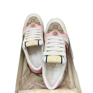 उच्च संस्करण छोटे गंदे जूते पुरुषों महिलाओं को पसंद करते हुए वास्तविक चमड़े की चांदी की गैंडा पैर की अंगुली रबर की गैर-पर्ची - Product Image 5