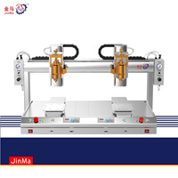 Mesin Dispenser Perekat Panas Otomatis Kecepatan Tinggi Robot Pengelasan Layar LCD Motor Bearing Gearbox Pompa PLC Engine