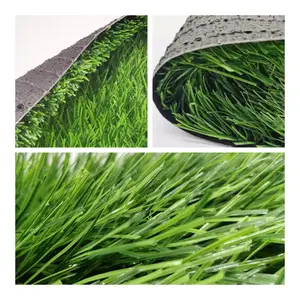 Low budget two-color hybrid green Soccer grass A strong binding soccer skin synthetic grass