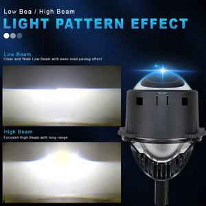 Proyector de Lente Bi-LED Láser Original para Faros de Coche, 12V, 10000 Lúmenes, 6000K, Temperatura de Color, Ajuste Universal - Product Image 2