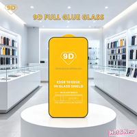 Protection d'écran en verre trempé 9D 9H à bords intégraux pour Y70S Y90 Y91 Y91C, film de protection pour téléphone portable HD transparent anti-traces de doigts