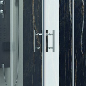 Kamalu KF1000 100x80 cm moderno angolo doccia schermo Frameless alluminio con vetro trasparente impermeabile per la custodia del bagno - Product Image 3