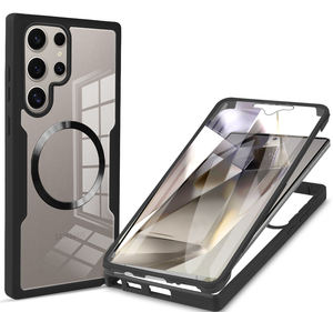 <span class=keywords><strong>Cover</strong></span> Magnetica <span class=keywords><strong>Trasparente</strong></span> per Cellulare con Protezione Schermo per <span class=keywords><strong>Samsung</strong></span> A16 A26 A56 <span class=keywords><strong>S22</strong></span> S23 S24 S25 Ultra Custodia con Protezione Completa a 360 Gradi - Product Image 1