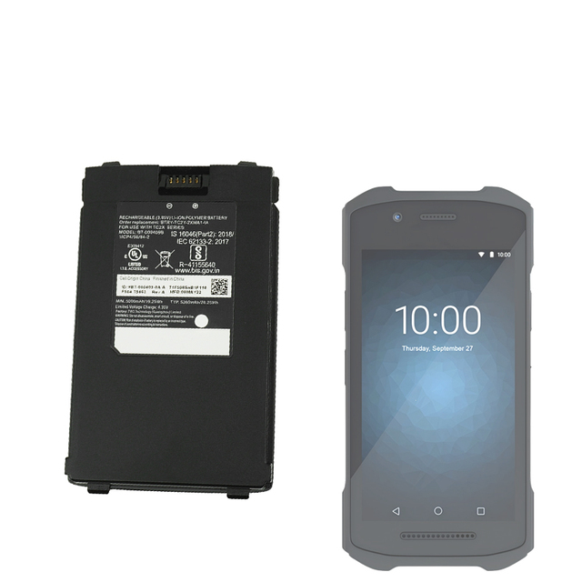 Replacement Li-Ion 3.85V 5000mAh BT-000409 BTRY-TC2Y-1XMA1-01 Battery for Zebra TC21 TC26 TC26AK TC210 TC210K Barcode Scanner
