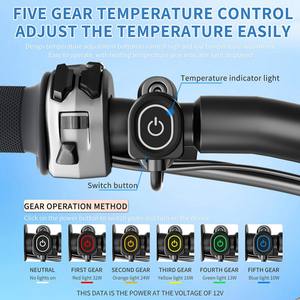 Vente en gros d'usine de chauffe-poignées d'hiver avec logo OEM <span class=keywords><strong>Poignée</strong></span> <span class=keywords><strong>chauffante</strong></span> pour moto avec contrôle de la température - Product Image 6