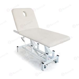 हॉस्पिटल इलेक्ट्रिक मेडिकल बेड 1 2 मोटर पोर्टेबल फिजियोथेरेपी ट्रीटमेंट बेड सिंपल डिजाइन स्पा फेशियल मसाज टेबल - Product Image 2